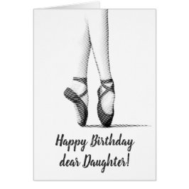 Balletttema - Anpassa för kvinnor Hälsningskort