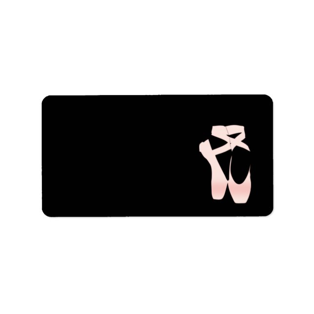 Ballfodral för mjuk övertoning av Rosa Adressetikett (Framsidan)