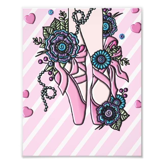 Ballgaffelskor Fototryck (Framsidan)