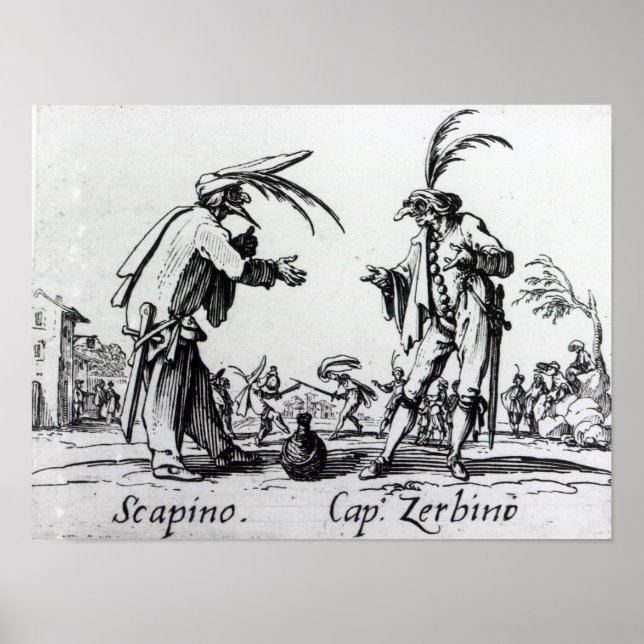 Balli de Sfessania, 1622 2 Poster (Framsidan)