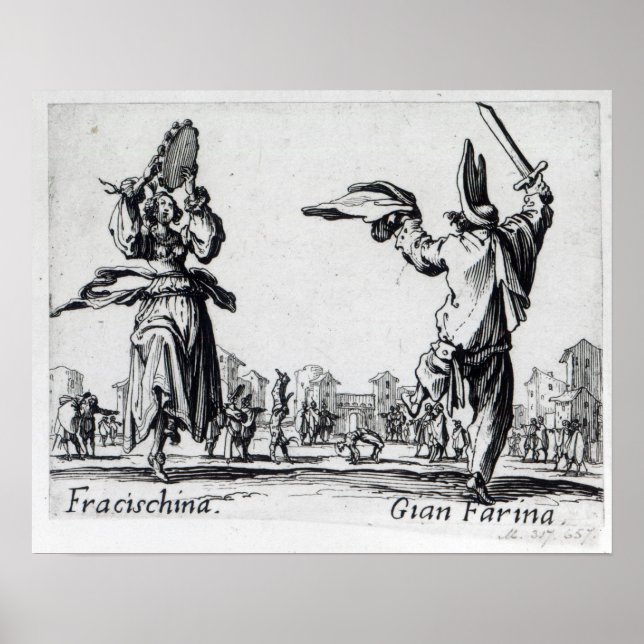 Balli de Sfessania, 1622 Poster (Framsidan)