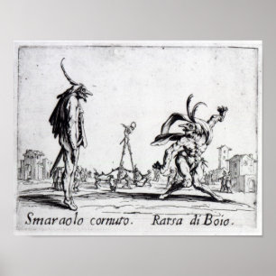 Balli de Sfessania, 1622 Poster