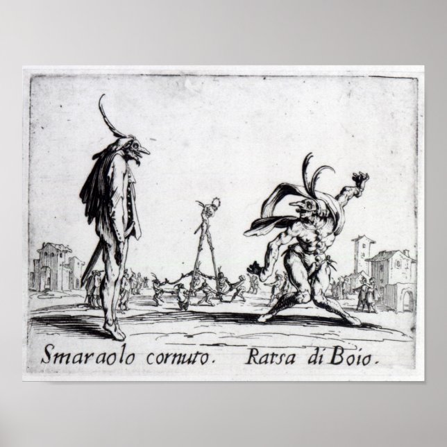Balli de Sfessania, 1622 Poster (Framsidan)