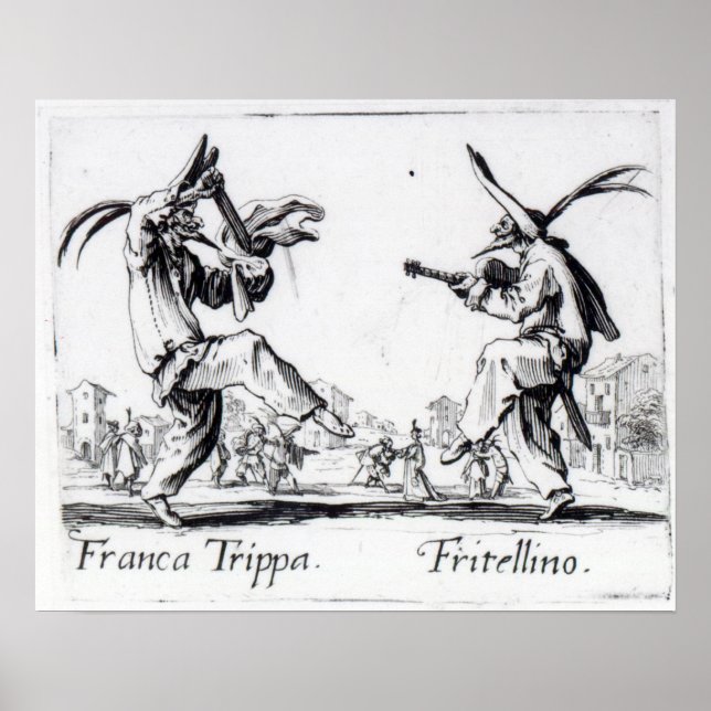 Balli de Sfessania, 1622 Poster (Framsidan)