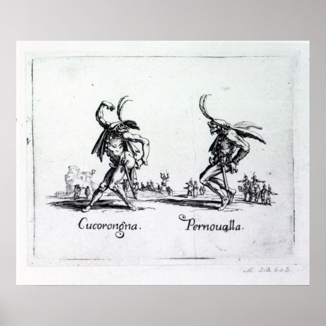 Balli de Sfessania, 1622 Poster (Framsidan)