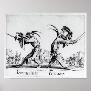 Balli de Sfessania, 1622 Poster