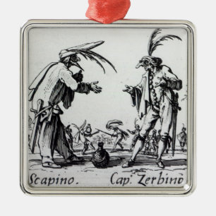Balli de Sfessania, c.1622 2 Julgransprydnad Metall