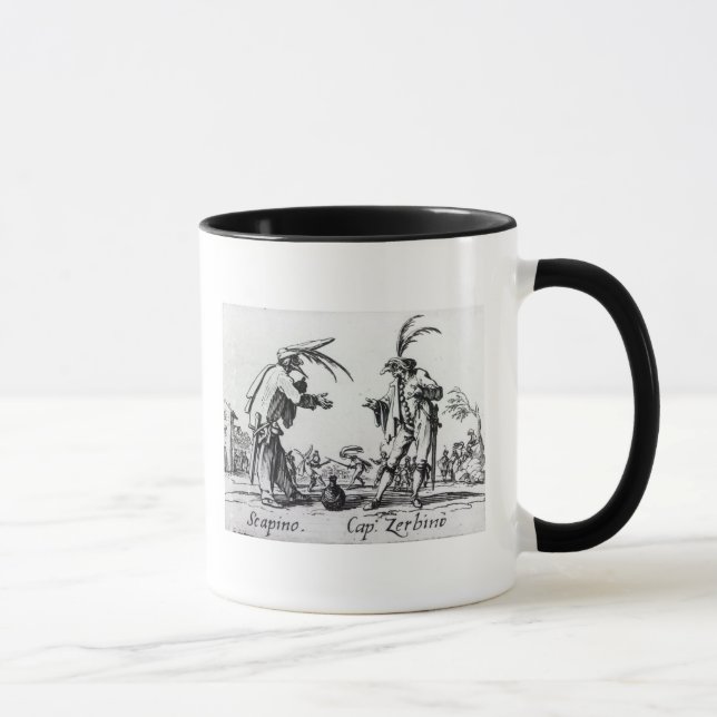 Balli de Sfessania, c.1622 2 Mugg (Höger)