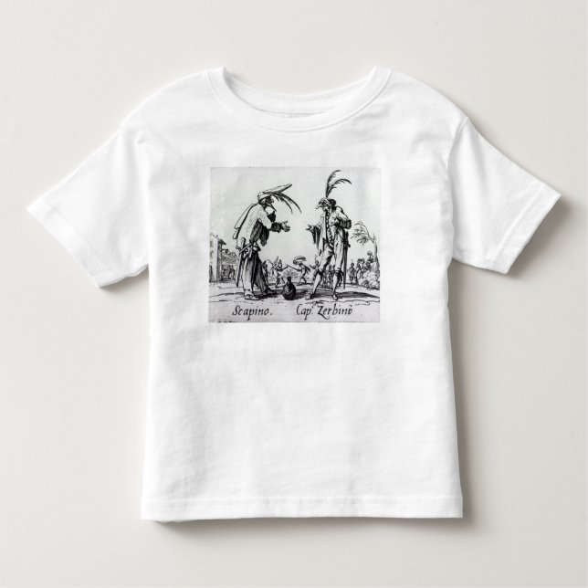 Balli de Sfessania, c.1622 2 Tee Shirt (Framsida)