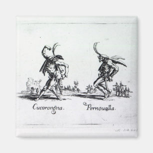 Balli de Sfessania, c.1622 Magnet
