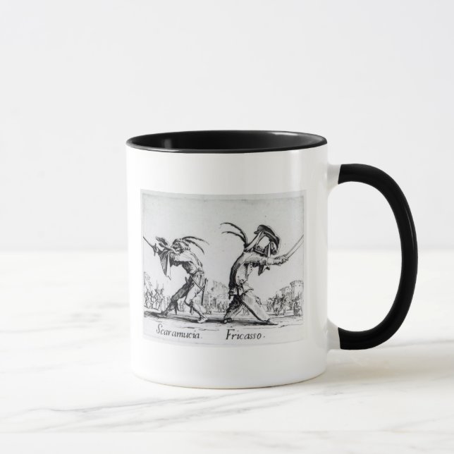 Balli de Sfessania, c.1622 Mugg (Höger)