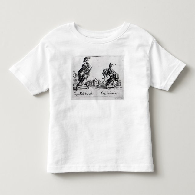 Balli de Sfessania, c.1622 Tee (Framsida)