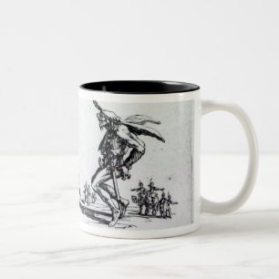 Balli de Sfessania, c.1622 Två-Tonad Mugg