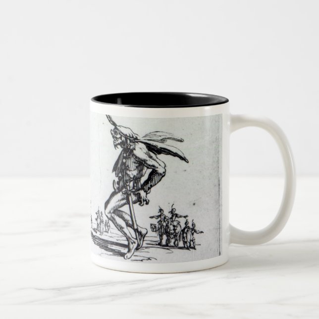 Balli de Sfessania, c.1622 Två-Tonad Mugg (Höger)