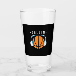 Ballin Basketball Art Glaskopp
