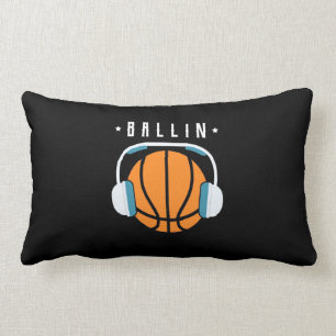 Ballin Basketball Art Lumbarkudde