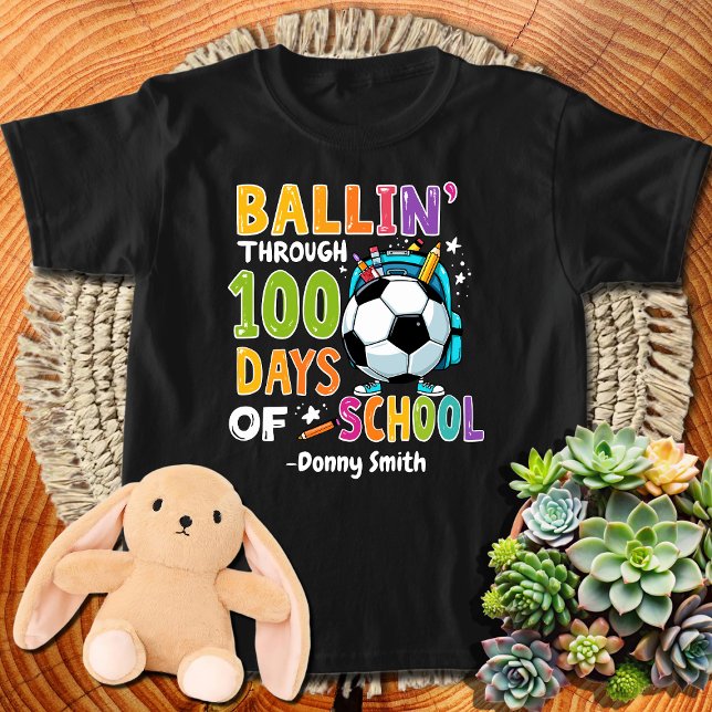 Ballin till 100 skoldagar t shirt (Skapare uppladdad)