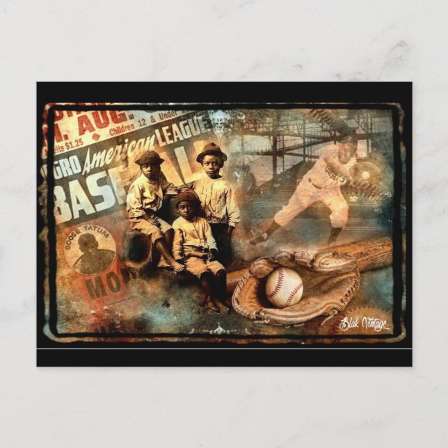 Ballin'Blak Vintage vycard Vykort (Framsida)