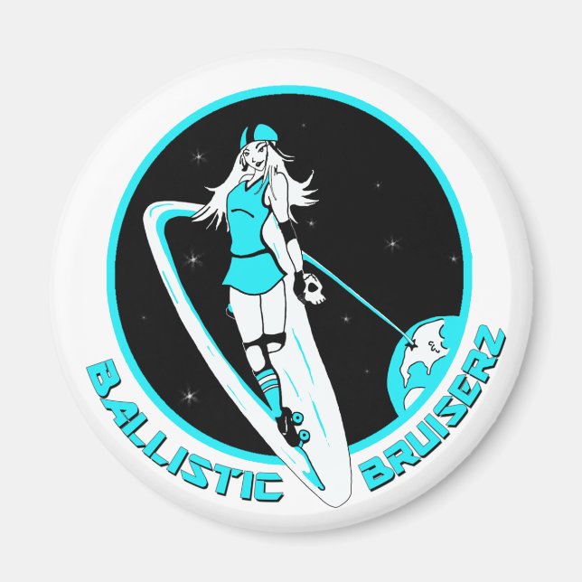 Ballistic Bruiserz Magnet (Framsidan)