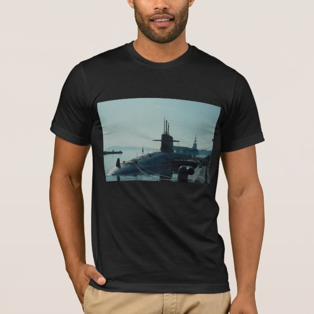 Ballistisk missilubåt SSB för USS Ulysses Grant" Tee Shirt (Framsida)