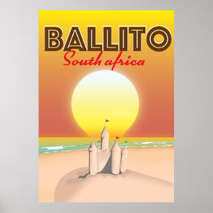 Ballito South african-reseaffisch Poster