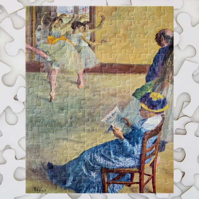 Ballklass, Dance Hall by Edgar Degas Pussel (Skapare uppladdad)