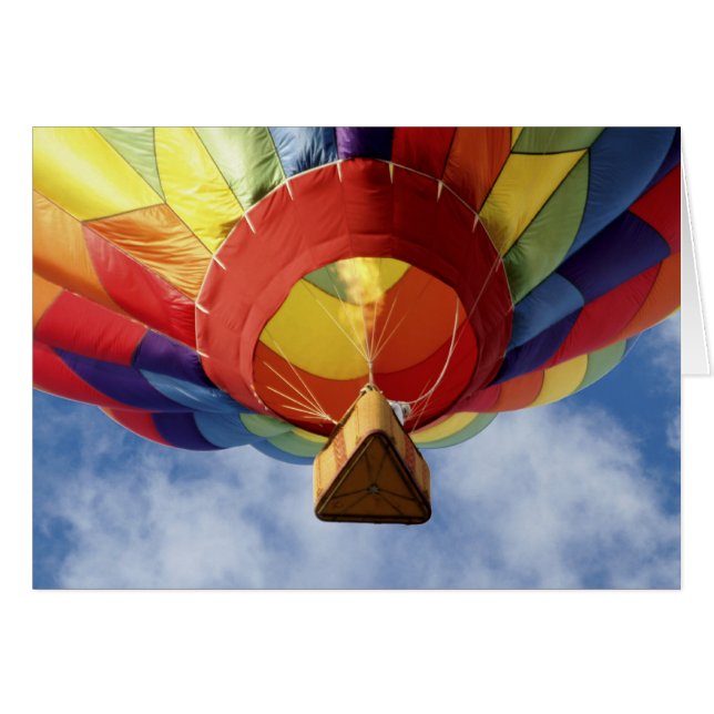 Ballon 6139 hälsningskort (Framsidan Horizontal)