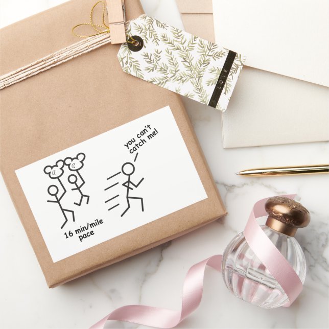 Ballon Dam Sticker! Rektangulärt Klistermärke (Gifting)