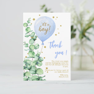 Ballon Det är en pojkvän-Tack Tack Kort