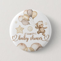 Ballon för nalle Baby Bear Baby Shower