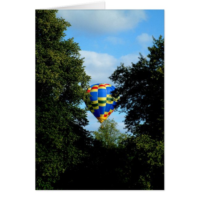 Ballon Hälsningskort (Framsidan)