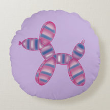 Ballon hund bisexual flagga färg