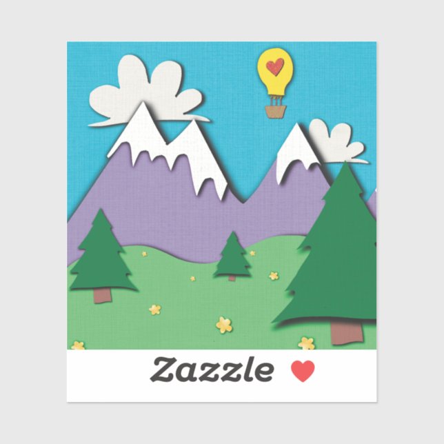 Ballon Klistermärken (Ark)