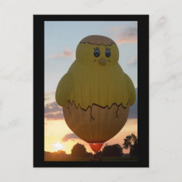 Ballon kuiken2 vykort