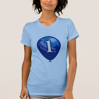 Ballon numrerar 1 tee shirt