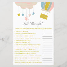 Ballon och Cloud Låt oss Mingle! Barnstödsspel