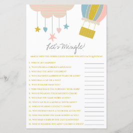 Ballon och Cloud Låt oss Mingle! Barnstödsspel