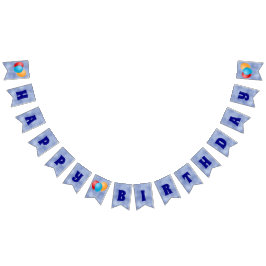 Ballon på Grattis på födelsedagen Vimplar