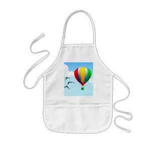 Ballon, plattor barnförkläde
