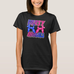Ballon Twister Party Animal Balloon Party Animal T Shirt