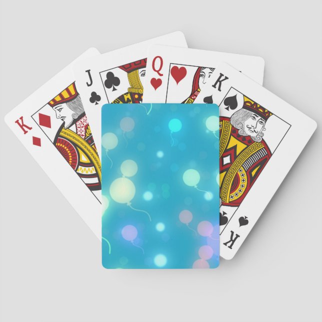 Ballon | Zazzle_Growshop Casinokort (Baksidan)