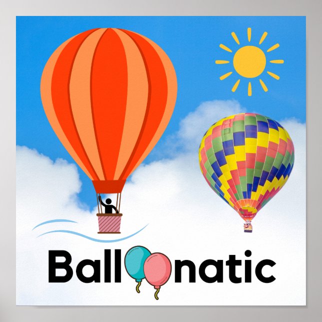 Ballonatisk - Ballonist Poster (Framsidan)