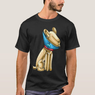 Ballondelns animaliska Hund Kon av skam T Shirt