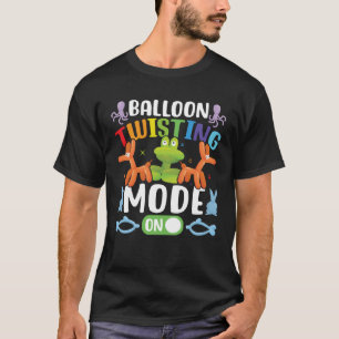 Ballonens avimala avlyssningsläge på ballondjuret  t shirt