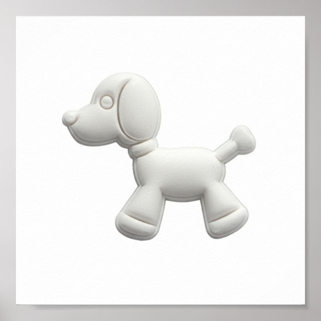 Ballonens Hund Charm Poster (Framsidan)