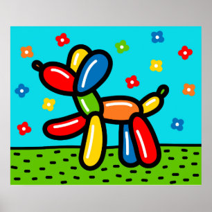 Ballonens Hund Poster