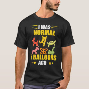 Ballonerkonstnärer 6 ballonger för ballonger Twist T Shirt