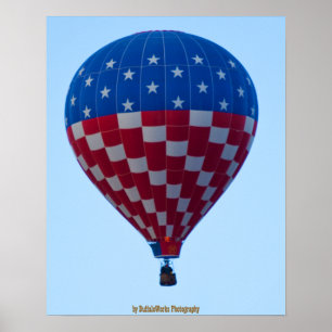 Ballong 6822 Stjärnor och ränder Poster