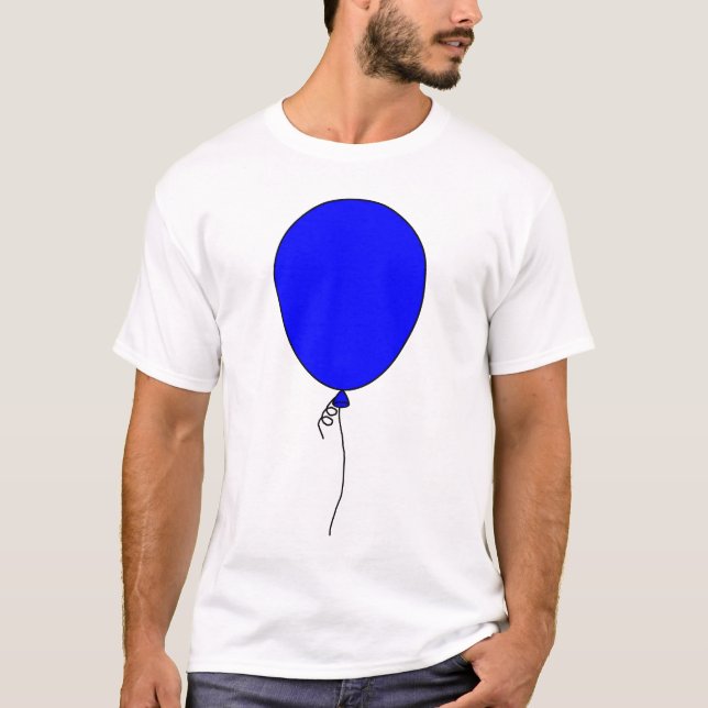 Ballong (blått) tee (Framsida)