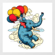 Ballong Elefant